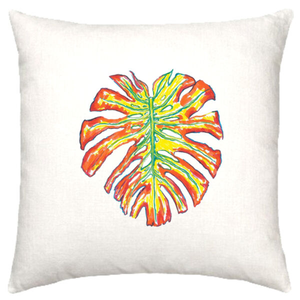 Monstera Pillow  Thumbnail